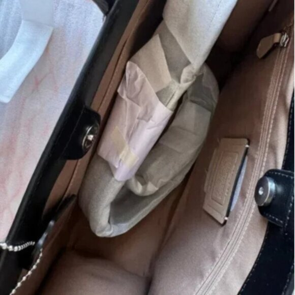 Coach Smith Check Tote CR101 - Stylish Purse - Picture 6 of 6